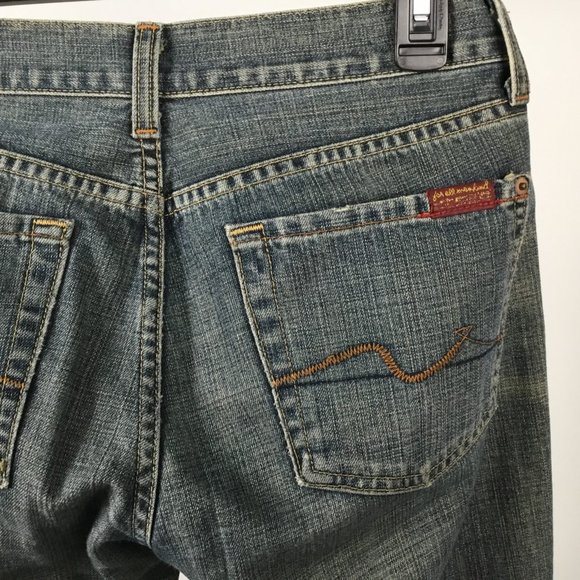 7 FOR ALL MANKIND JEANS SIZE 27 - Picture 5 of 9